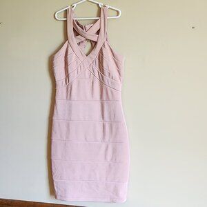 WINDSOR Mauve Pink Junior’s Bodycon Dress size S